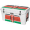 Kenya Flag Distressed YETI Tundra 75 Hard Cooler Skin